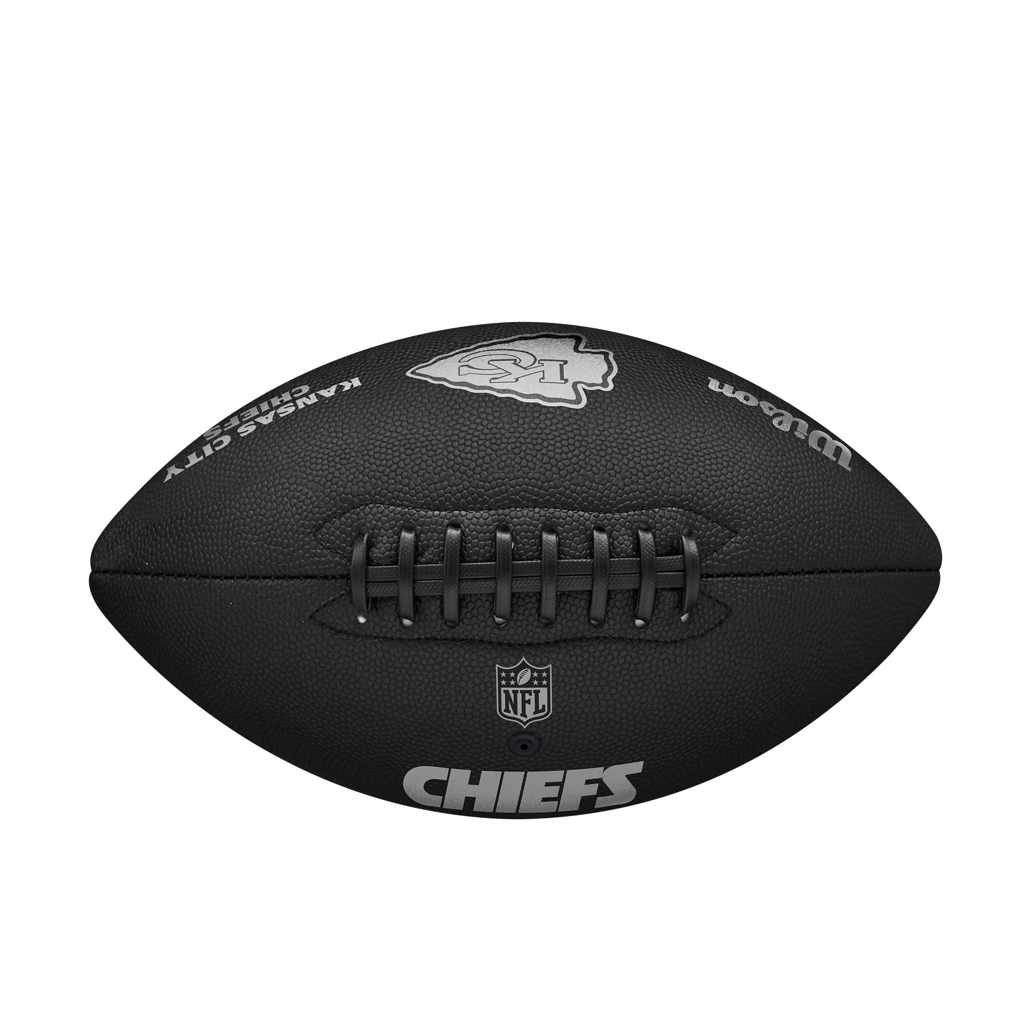 Wilson NFL Team Metallic Premiere Balón de fútbol - Tamaño Oficial, Kansas City Chiefs