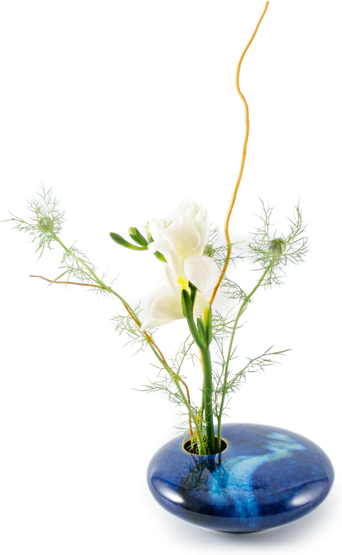 TONGYOU Japanese Ceramic Ikebana Flower Vase Flower