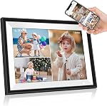 10.1 inch Digital Photo Frame WiFi, Digital Picture Frame with 32GB Storage, Smart Electronic Photo Frames with Email, 1280x800 IPS Touch Screen, Share Photos and Videos from Anywhere