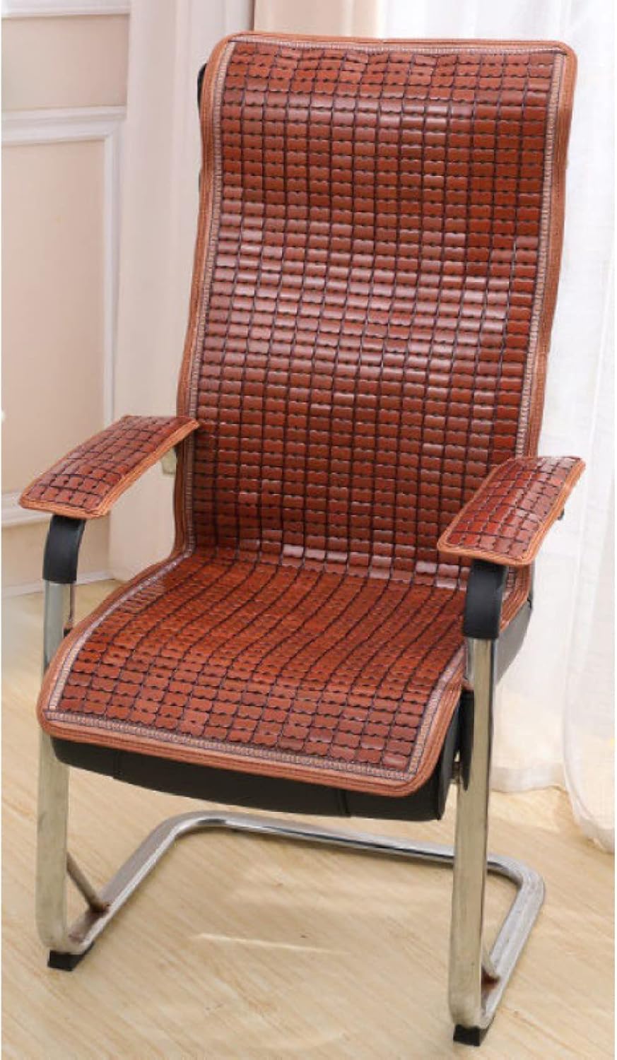 座布団 風格 ざぶとん 45*105cm 薄型 おしゃれ 低反発 クッション イス用クッション 竹 オフィスクッション たたみ かわ