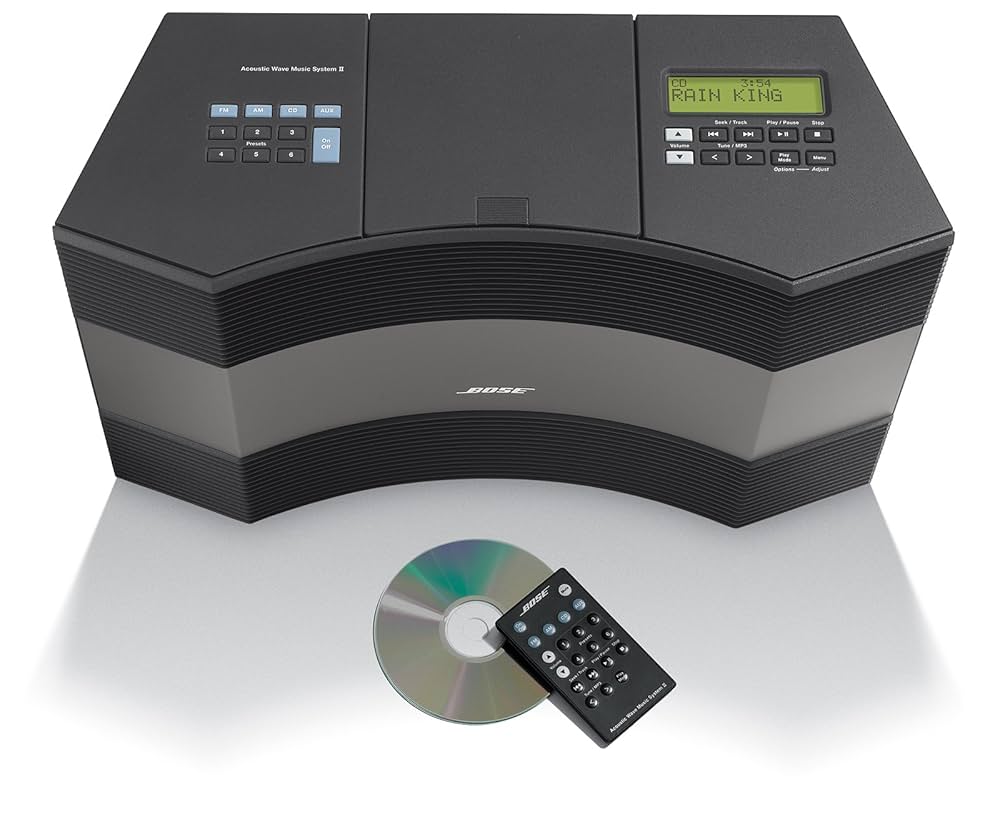 Bose Acoustic Wave music system II 訳あり Amazon.com: Bose Acoustic Wave Music System II - Graphite
