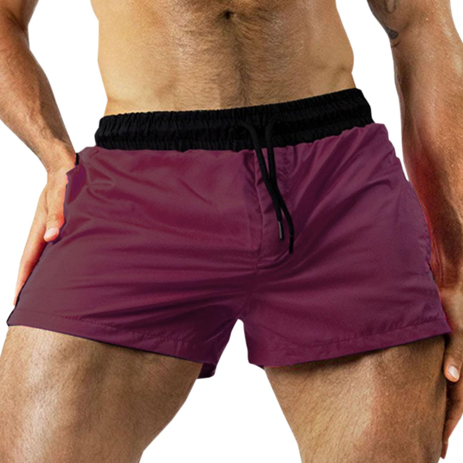 Mens 3 Inch Athletic Shorts with Pocket Breathable Quick Dry Casual Workout Running Sports Cozy Soft Shorts