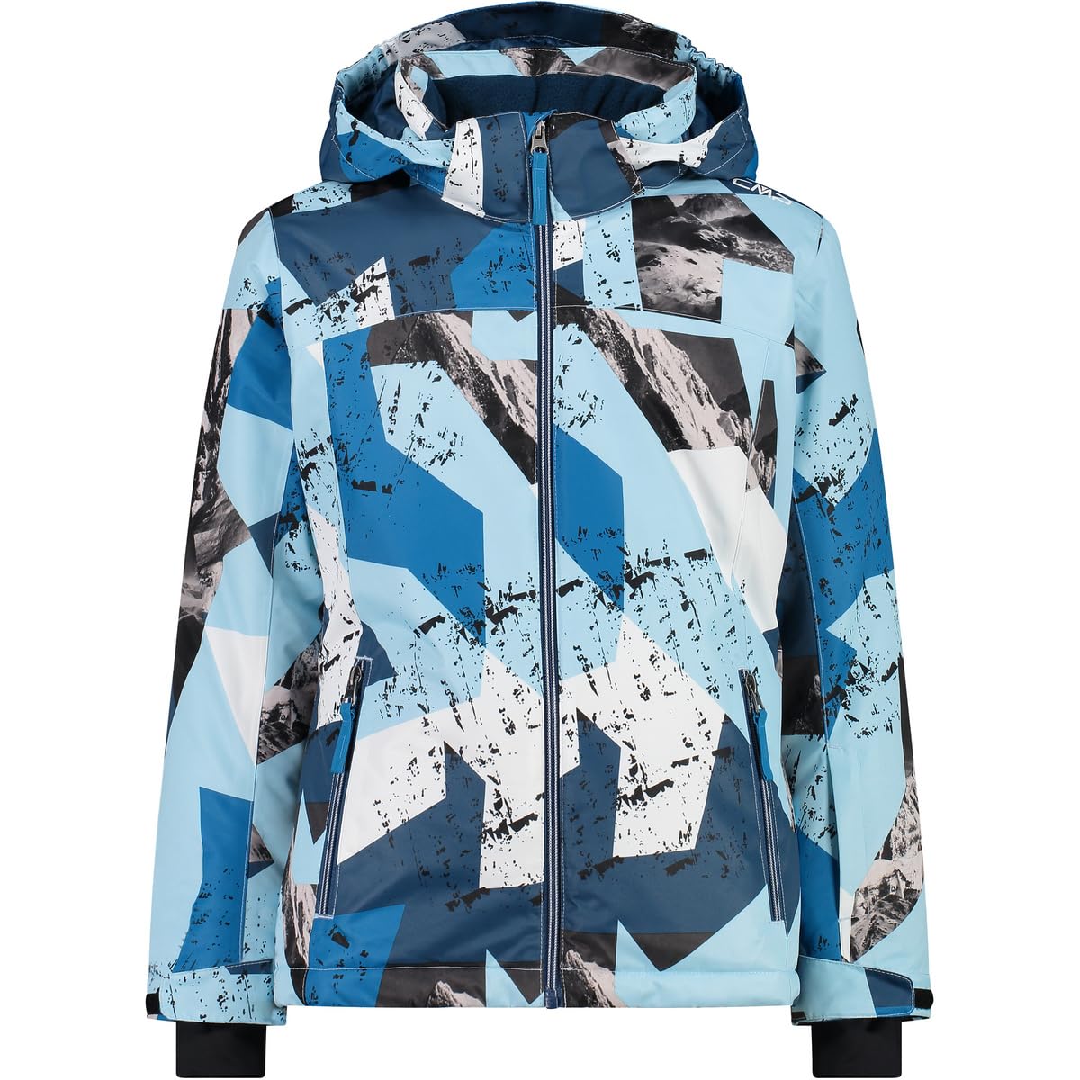 CMP Veste Kid G À Capuche avec Boutons-pression Veste de ski Mixte enfant