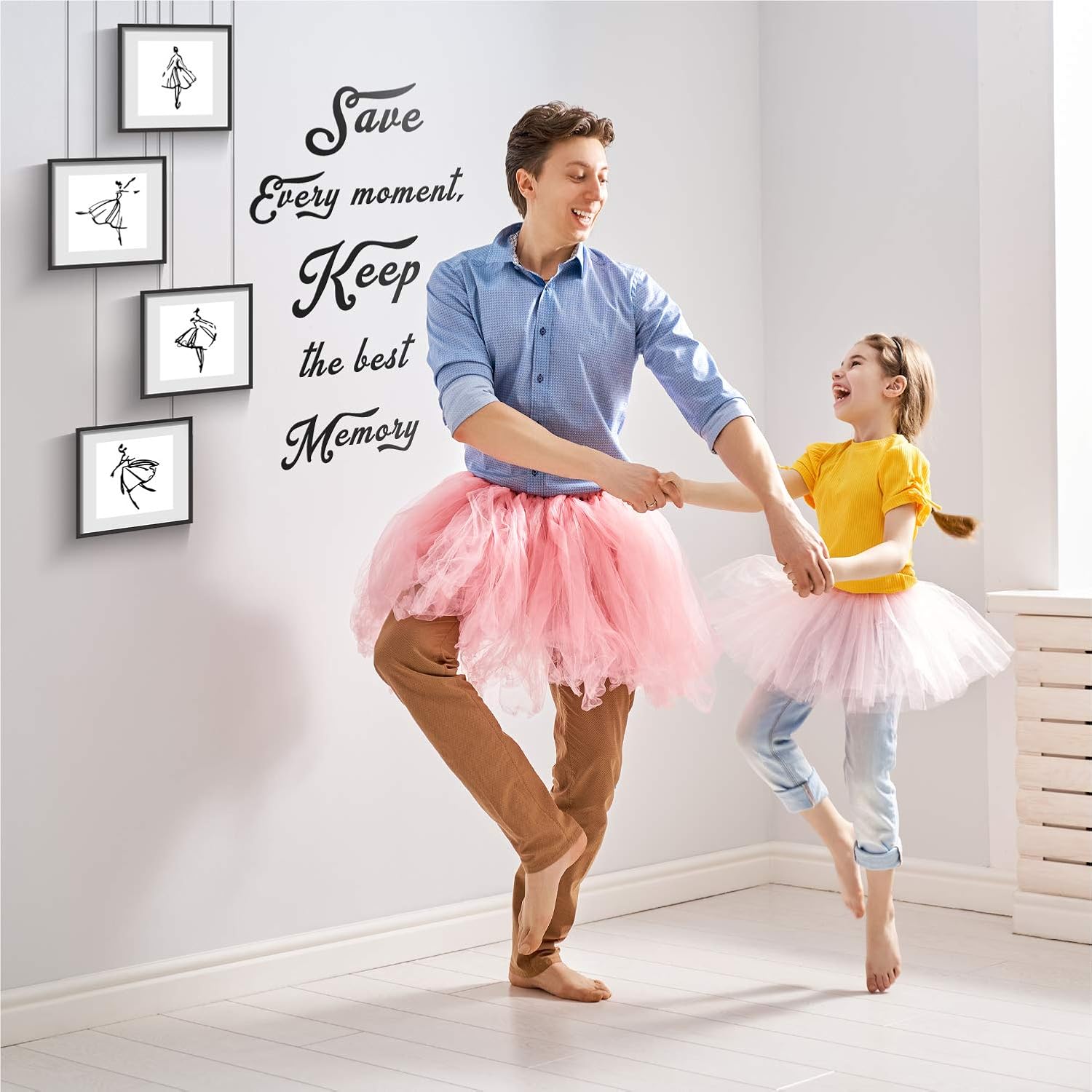 Yes4All Double Aluminum Freestanding Ballet Barre- 4 FT- Gold : Sports & Outdoors