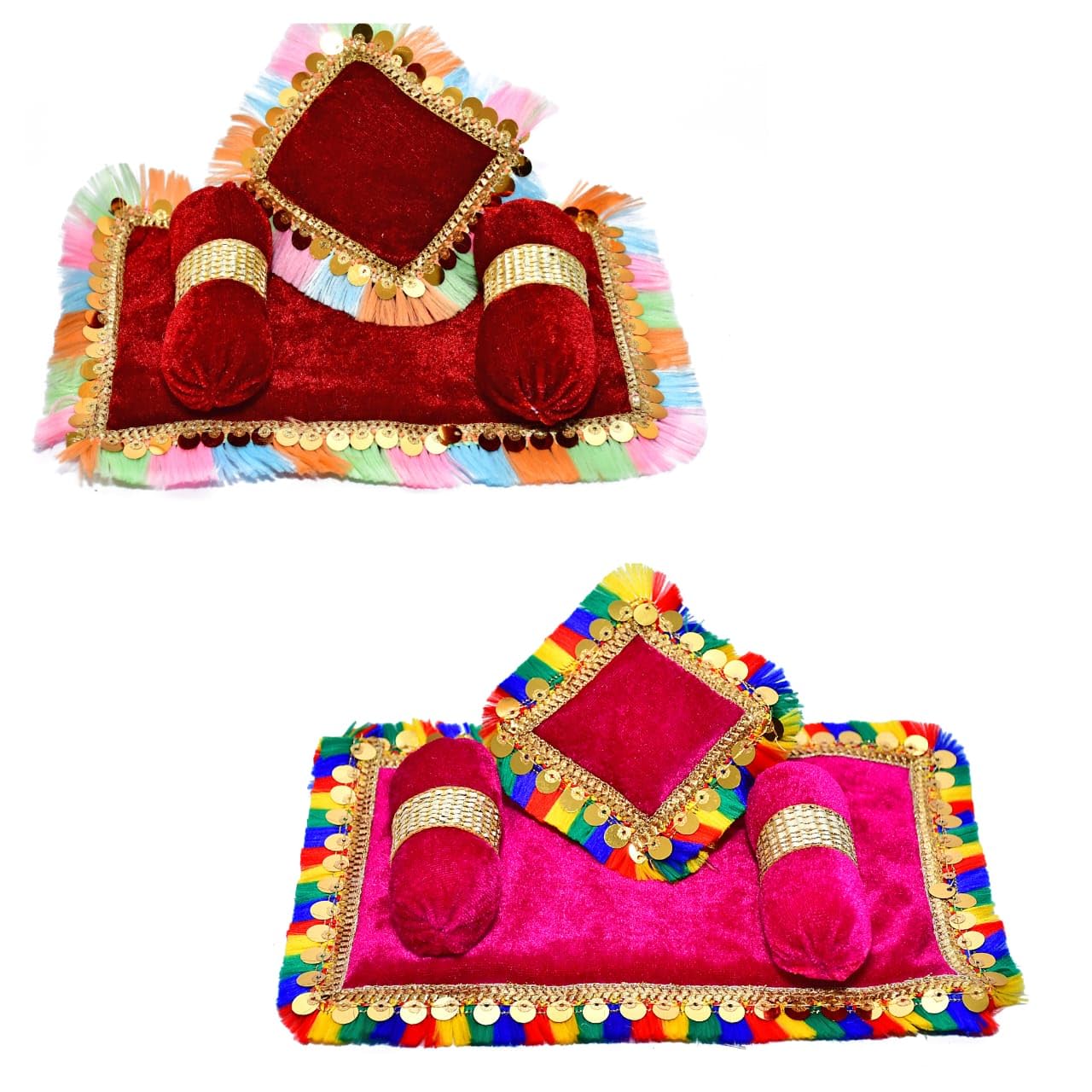 Laddu Gopal Bedding Set - Royal Velvet Design -13
