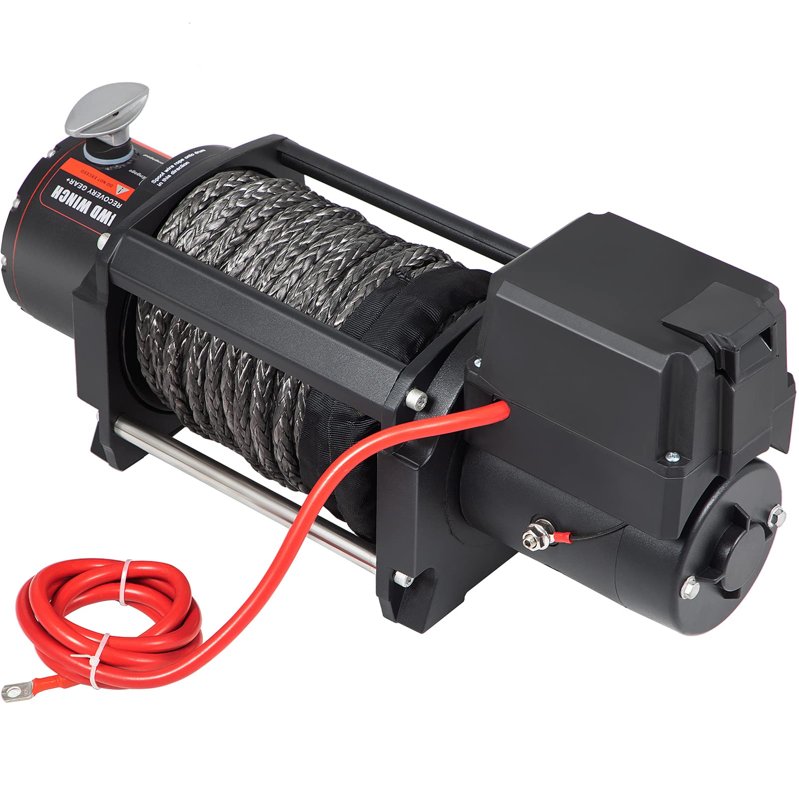 VEVOR Electric Winch, 17500lb Load Capacity Truck Winch Synthetic Rope