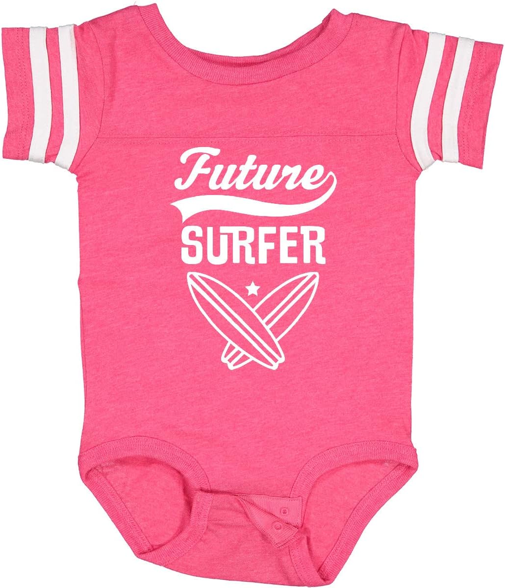 inktastic Surfing Future Surfer Baby Bodysuit