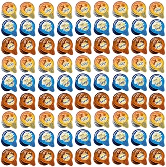 Coffee Creamers, Non-Dairy Creamer, Assorted 3 Flavor Variety Pack 60 Count, Great for Home Use, Offices and Coffee Stations