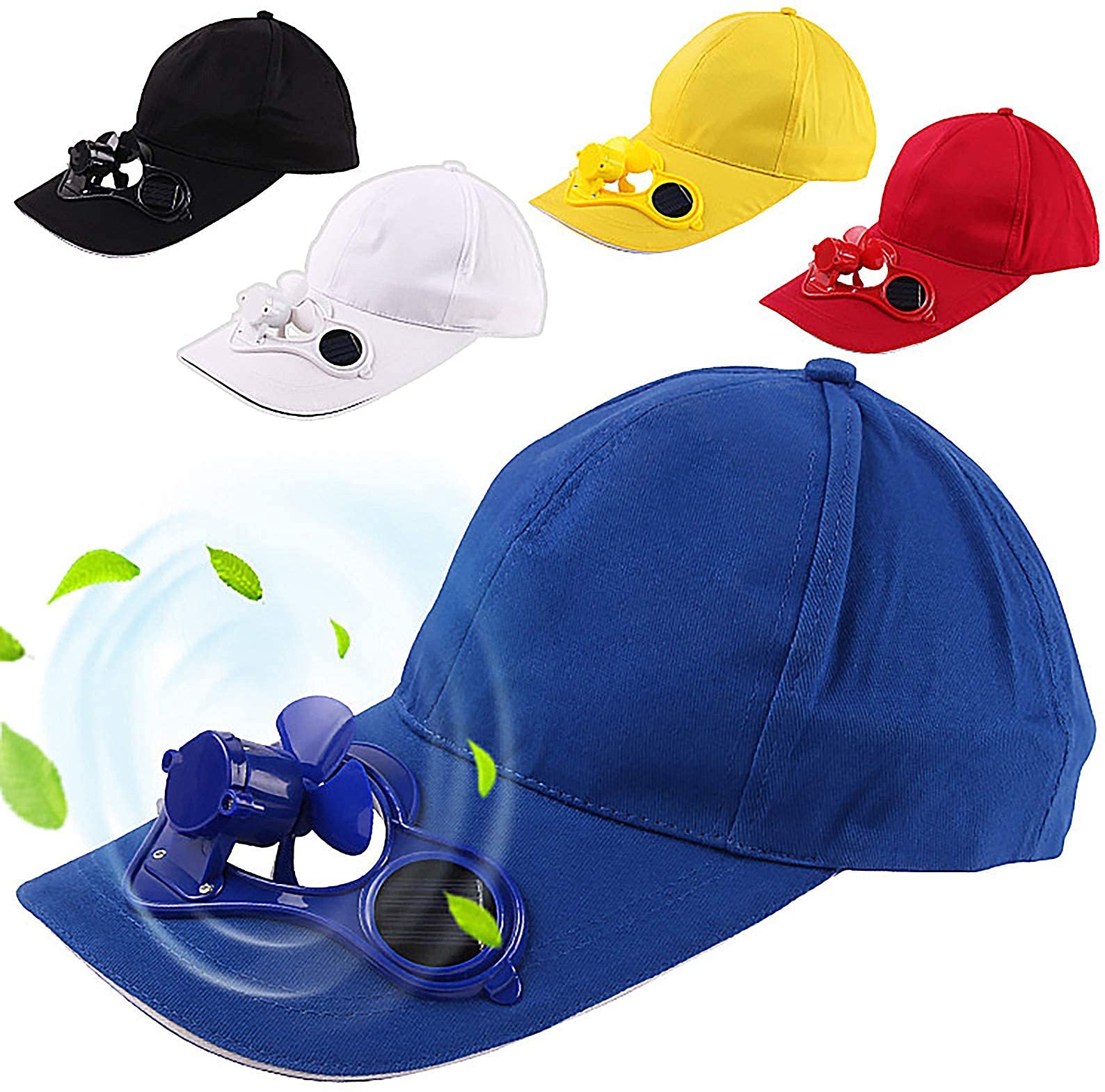 Solar Powered Fan Baseball Hat - Summer 