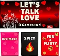 Vista 1 de Let's Talk Love Juegos románticos para parejas para adultos 3 juegos de citas nocturnas para darle vida a tu relación para cumpleaños, bodas