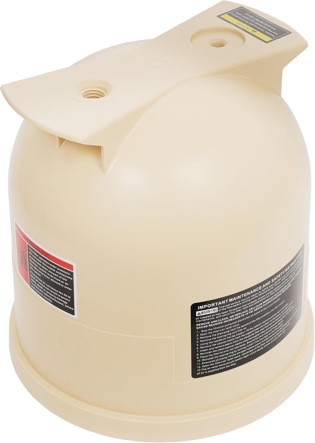 178561 Almond Lid Assembly 12 Inch for Pentair Clean & Clear, Predator Pool and spa Cartridge Filters,Replaces Part Number 178561, 160317, 160318, and 178555
