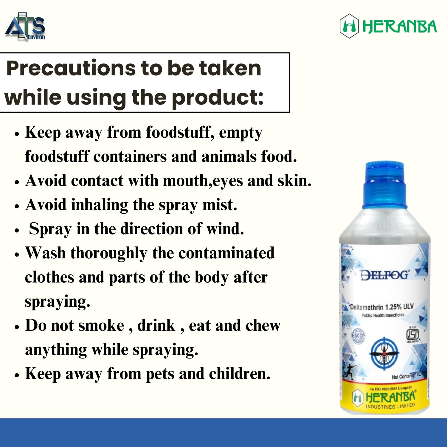 Heranba Delfog For The Control Of Mosquitoes Through Thermal Fogging- 1L - Image 6 thumbnail