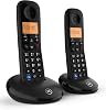 BT Everyday Cordless Landline House Phone, Home Phone, Basic Call Blocker, Do Not Disturb button, Twin Handset Pack