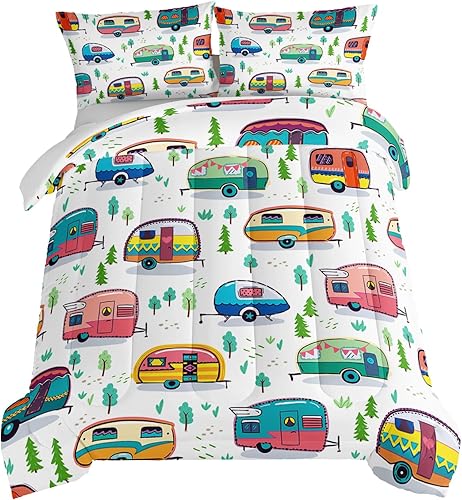 Miniatura 7 de HOSIMA Juego de edredón y juegos de ropa de cama con estampado de animales en 3D para decoración de habitación de niñas, edredón de caballo y patrón