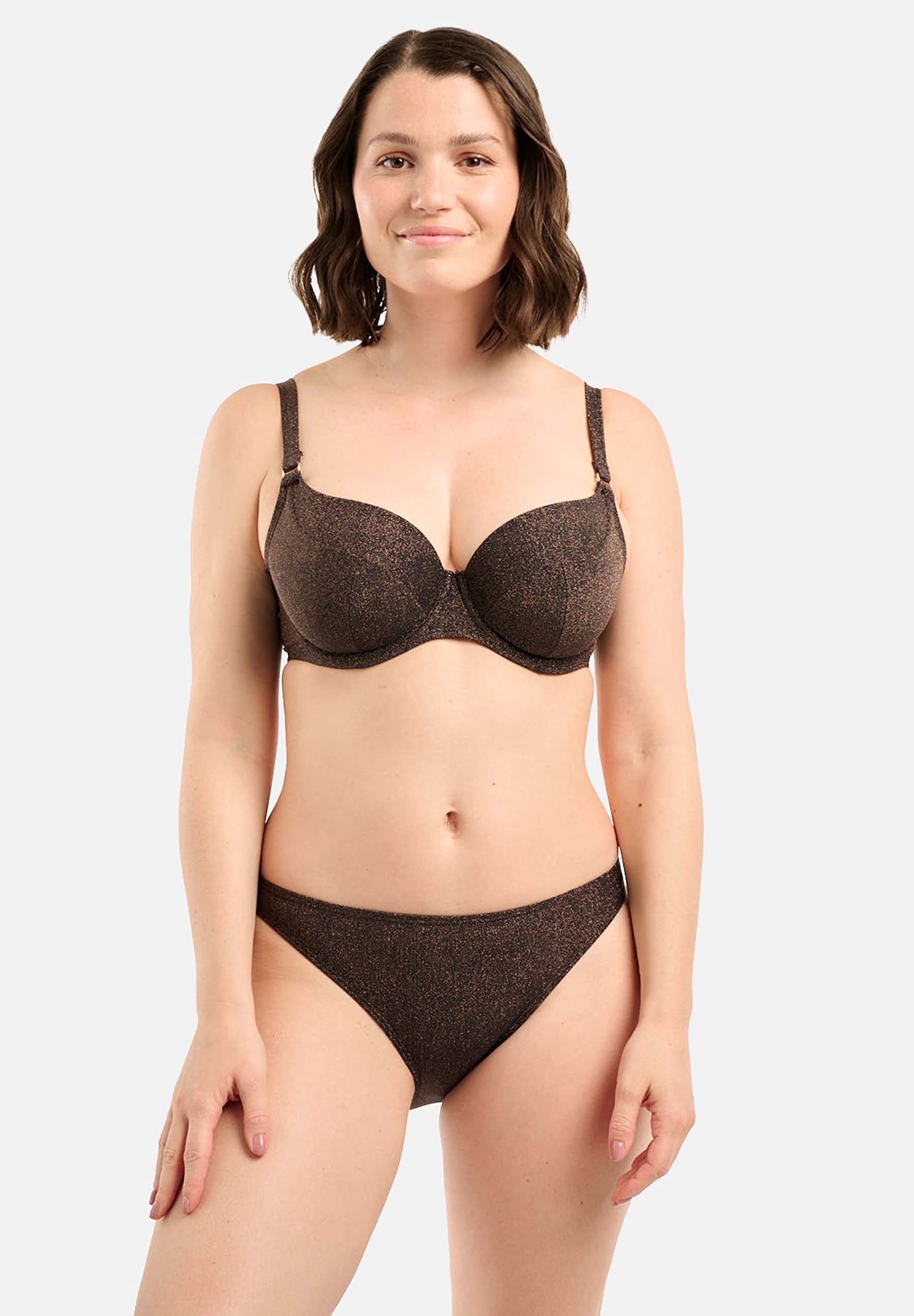 Sans Complexe Reflet Top de Bikini con Aros para Mujer