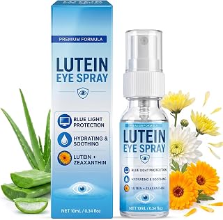 Eye Area Refreshing Spray,Lutein-Infused Cosmetic Mist,Daily Eye Comfort Care & Hydration,Lightweight Facial Mist for Tired Eyes,1 fl oz
