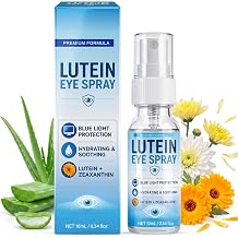 Eye Area Refreshing Spray,Lutein-Infused Cosmetic Mist,Daily Eye Comfort Care & Hydration,Lightweight Facial Mist for Tired Eyes,1 fl oz