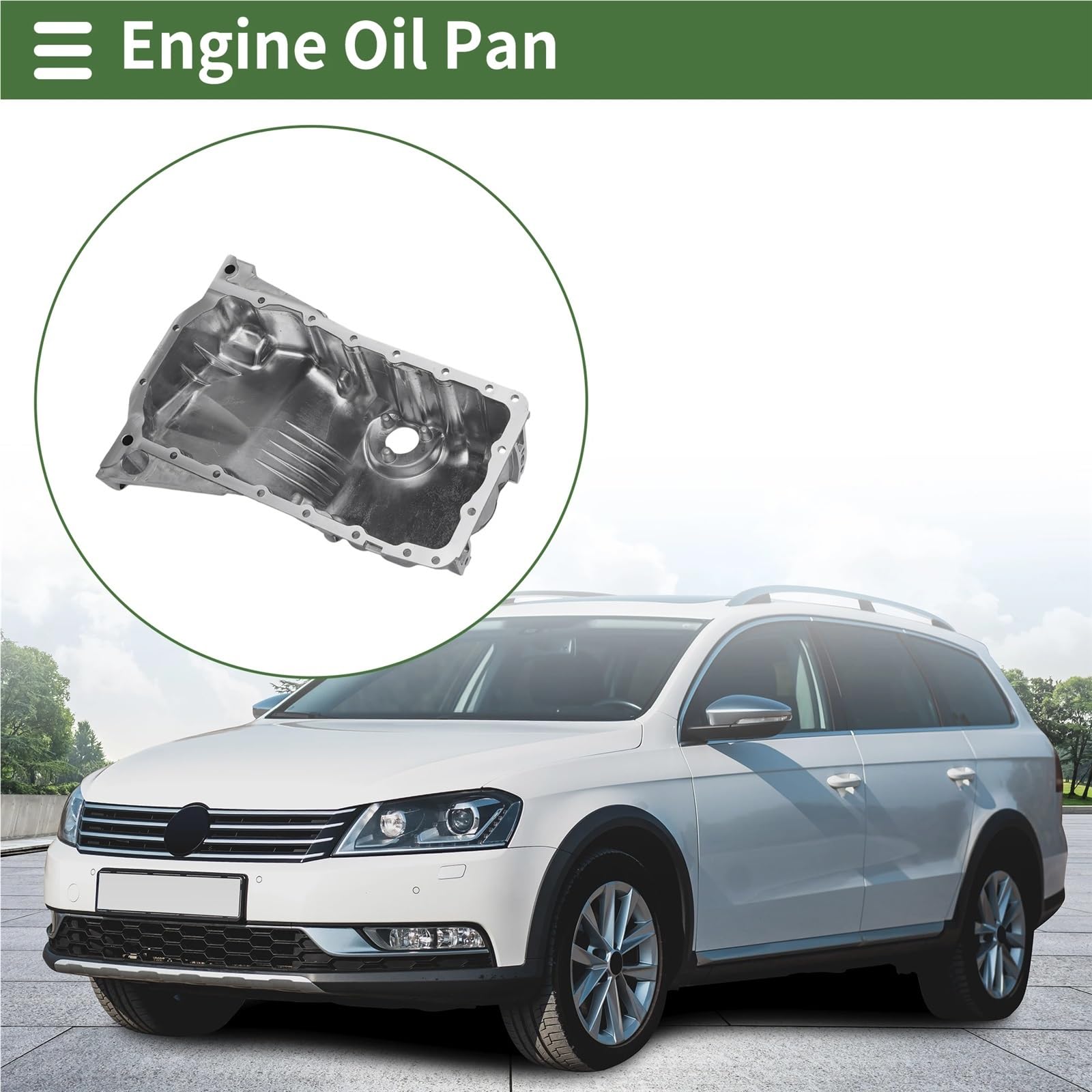 Coppa dell'olio‌ Per Volkswagen PASSAT Aluminum