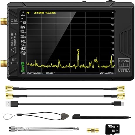 TinySA Ultra Spectrum Analyzer: Your Gateway to 5.3GHz Frequency Exploration