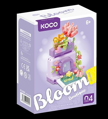 Koco Bloom Boutique Electric Appliance Series Camera Toy Building 373-Piece Set