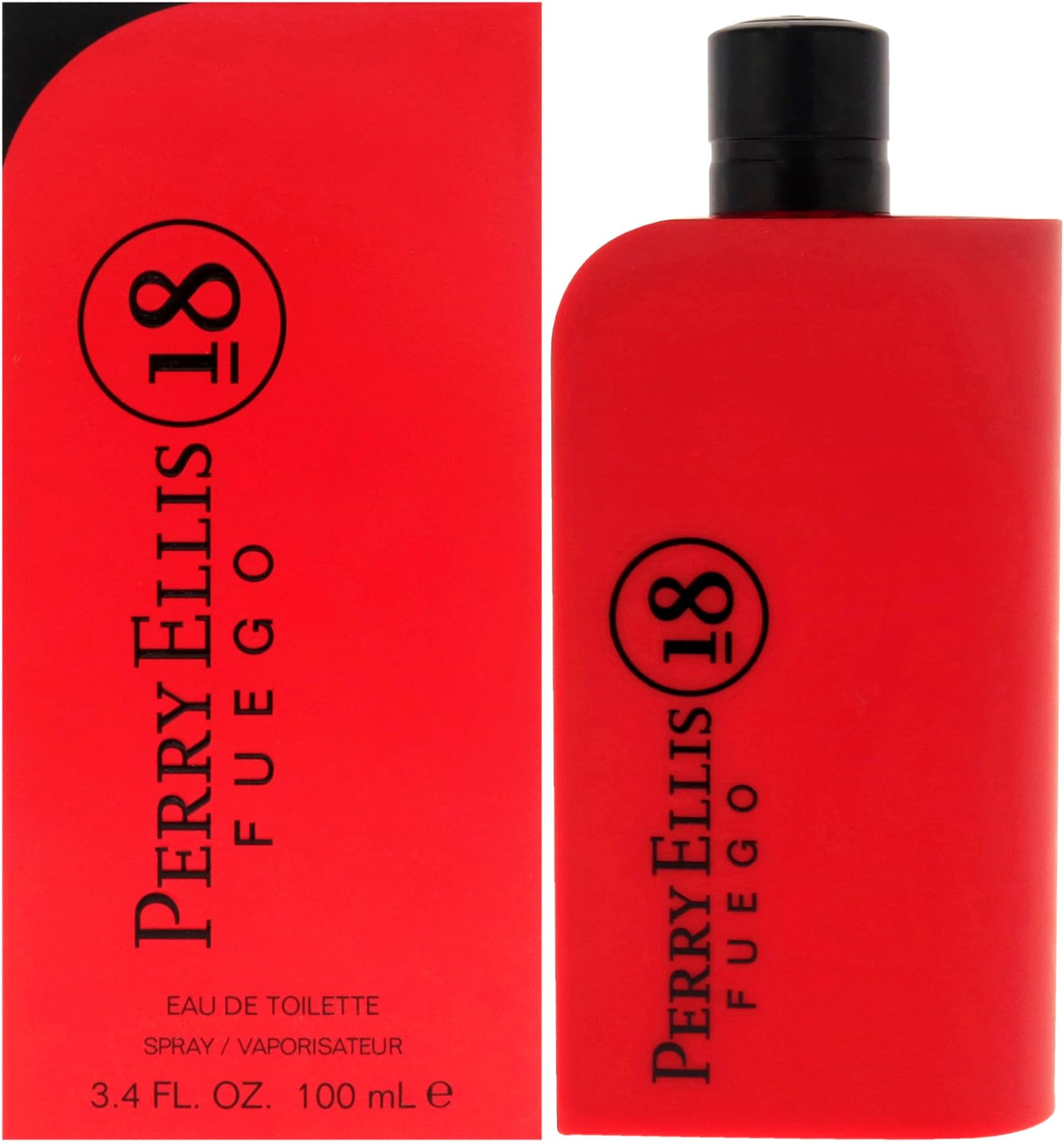 18 Fuego by Perry Ellis for Men - 3.4 oz EDT Spray