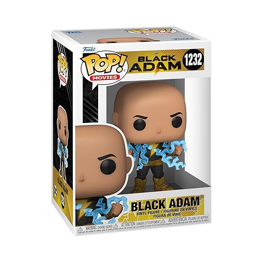 En Oferta Funko Pop! Movies: Dc - Black Adam With Lightening Chest - 1/6 De Probabilidades De Obtener La Rara Variante Chase - Figura De Vinilo Coleccionable - Idea De Regalo- Mercancia Oficial