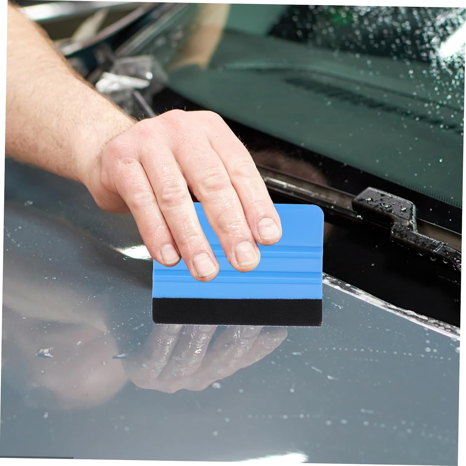 Automotive Window Tint Kit Vinyl Wrap Tool Car Film Sticking Tool Clean Finish