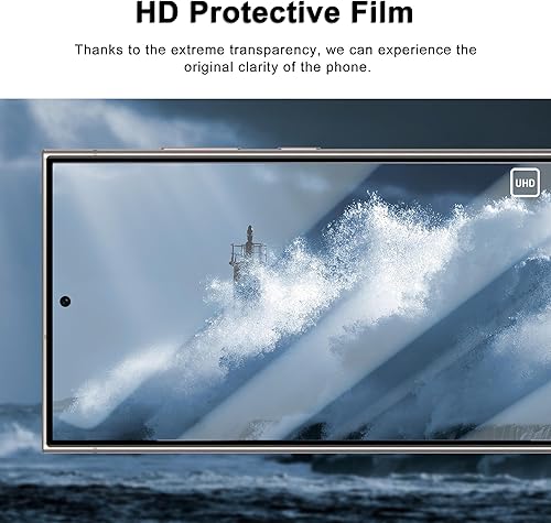 Miniatura 7 de ToneGod Protector de pantalla de vidrio templado para iPhone 11 Pro MaxiPhone Xs Max, Paquete de 3 Protector de pantalla de vidrio de alta