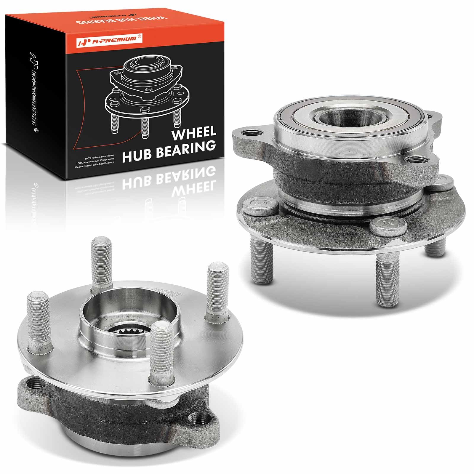 Amazon.com: A-Premium 2 x Front Wheel Bearing and Hub Assembly