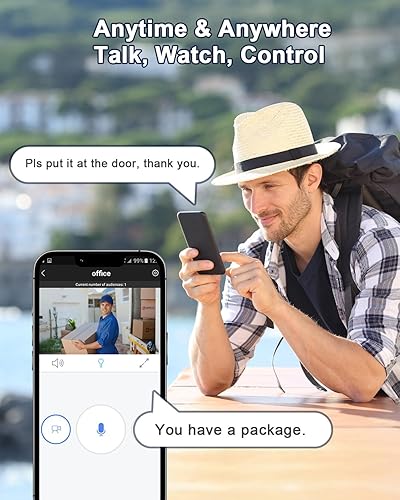 Vista 6 de ZHXISND Sistema de cámara de seguridad para el hogar de 5MP 10CH al aire libre, 5G/2.4G WiFi 4K Monitor de 10 pulgadas con disco duro de 1 TB