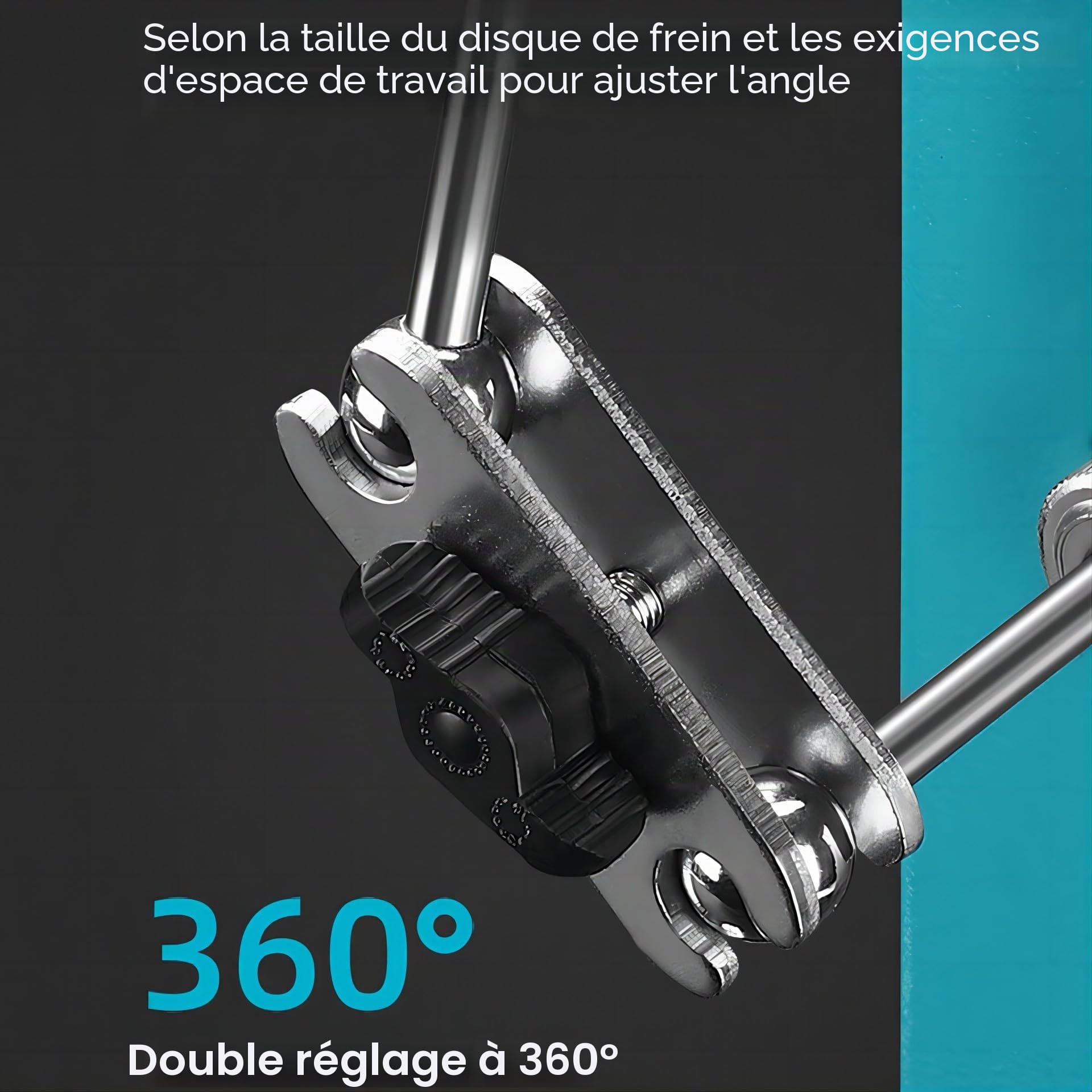 Mimoke Support de centrage de vélo pour roues de 16" à 29" compatible Largeur de roue [90mm - 150mm]