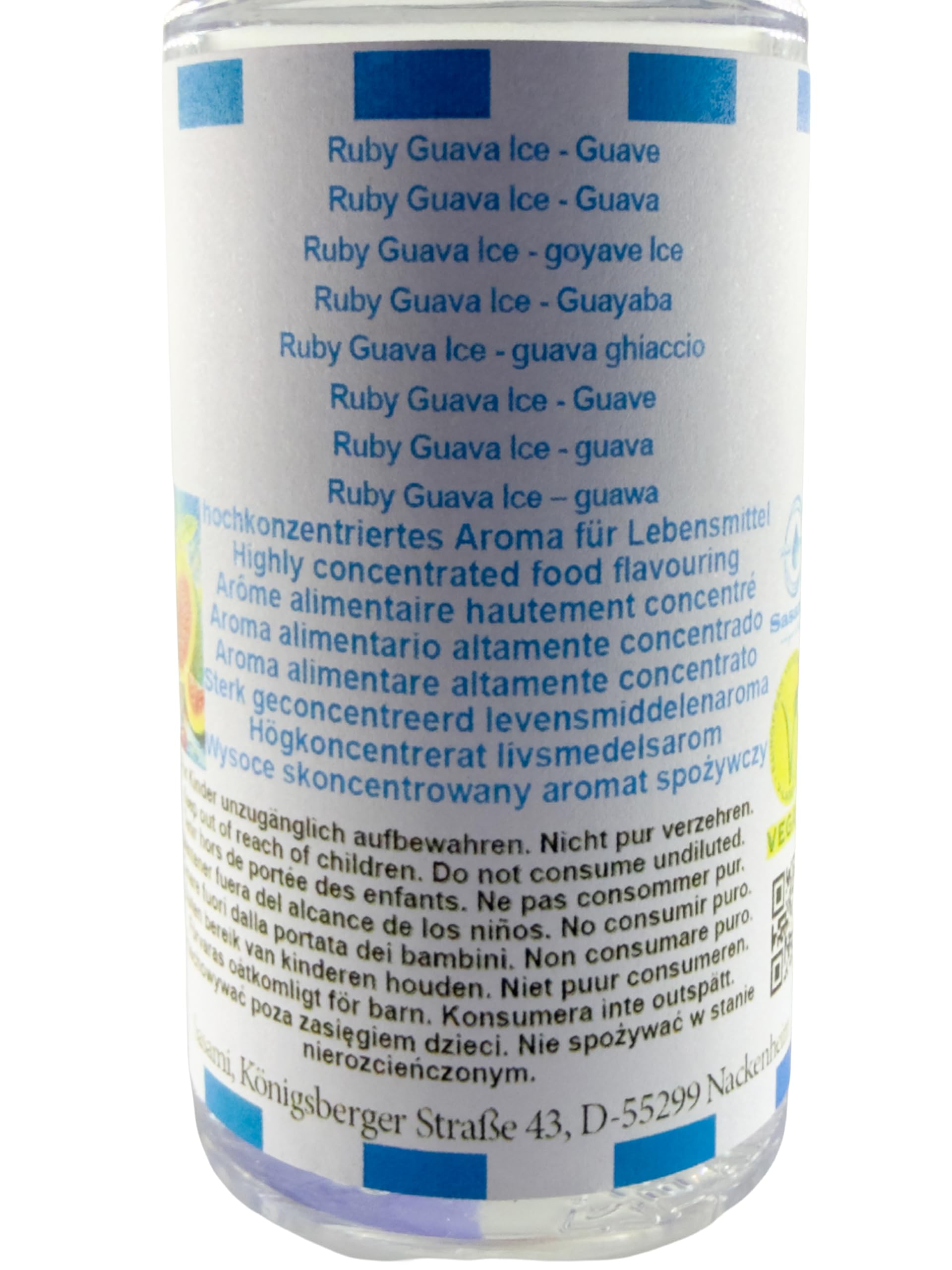Ruby Guava Ice - guava ghiaccio aroma concentrato - vegano - Sasami - 100ml