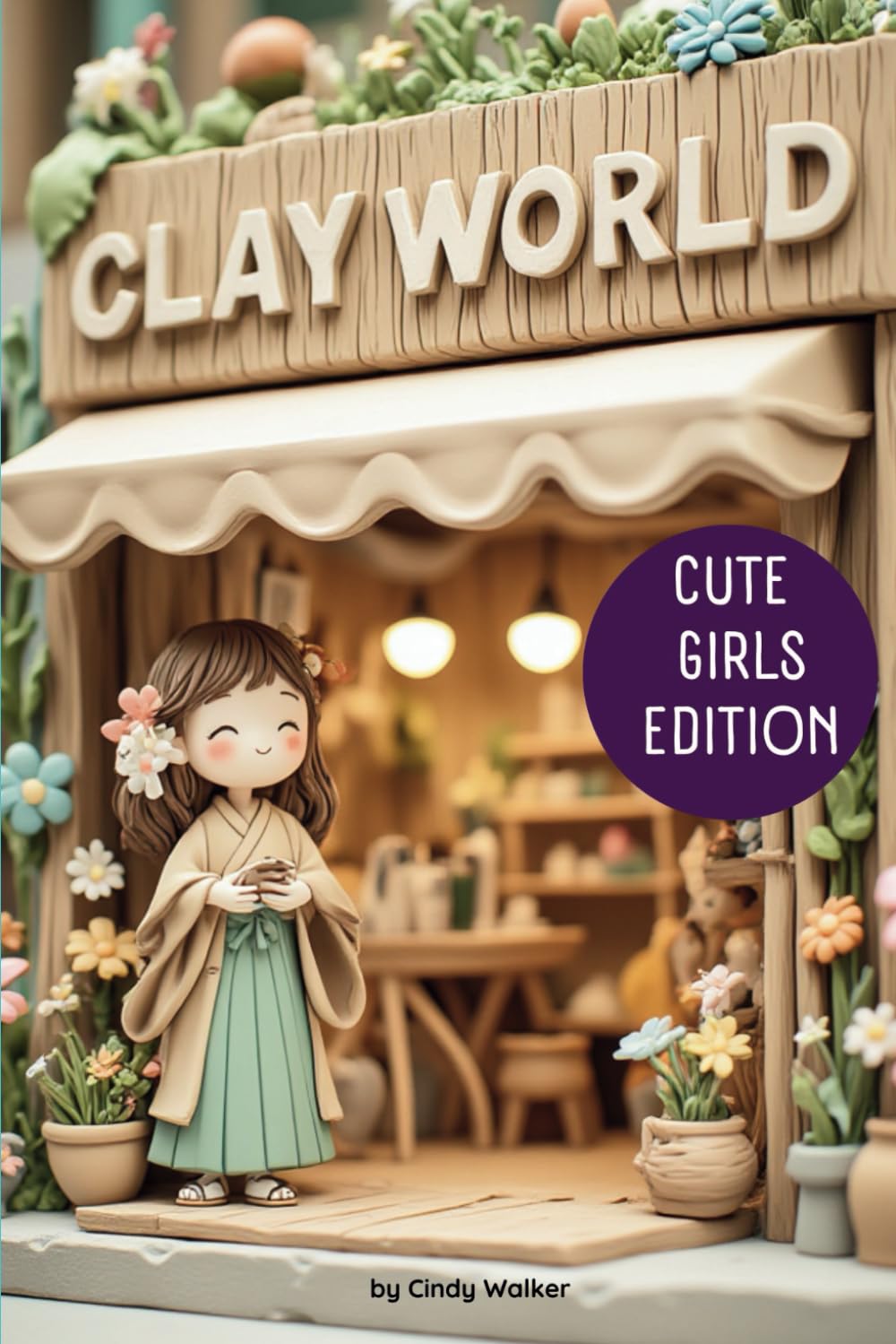 Clay World: Cute Girls Edition, A Cute Characters Book Featuring Over 100 Girl-Themed Clay Designs, From Animal Suits to Princess Dresses. A Great ... Children! (Absolutely Beautiful Clay Designs)