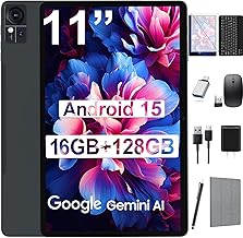 Tablet Tablet Android 15 de 11 pulgadas, 16 GB de 