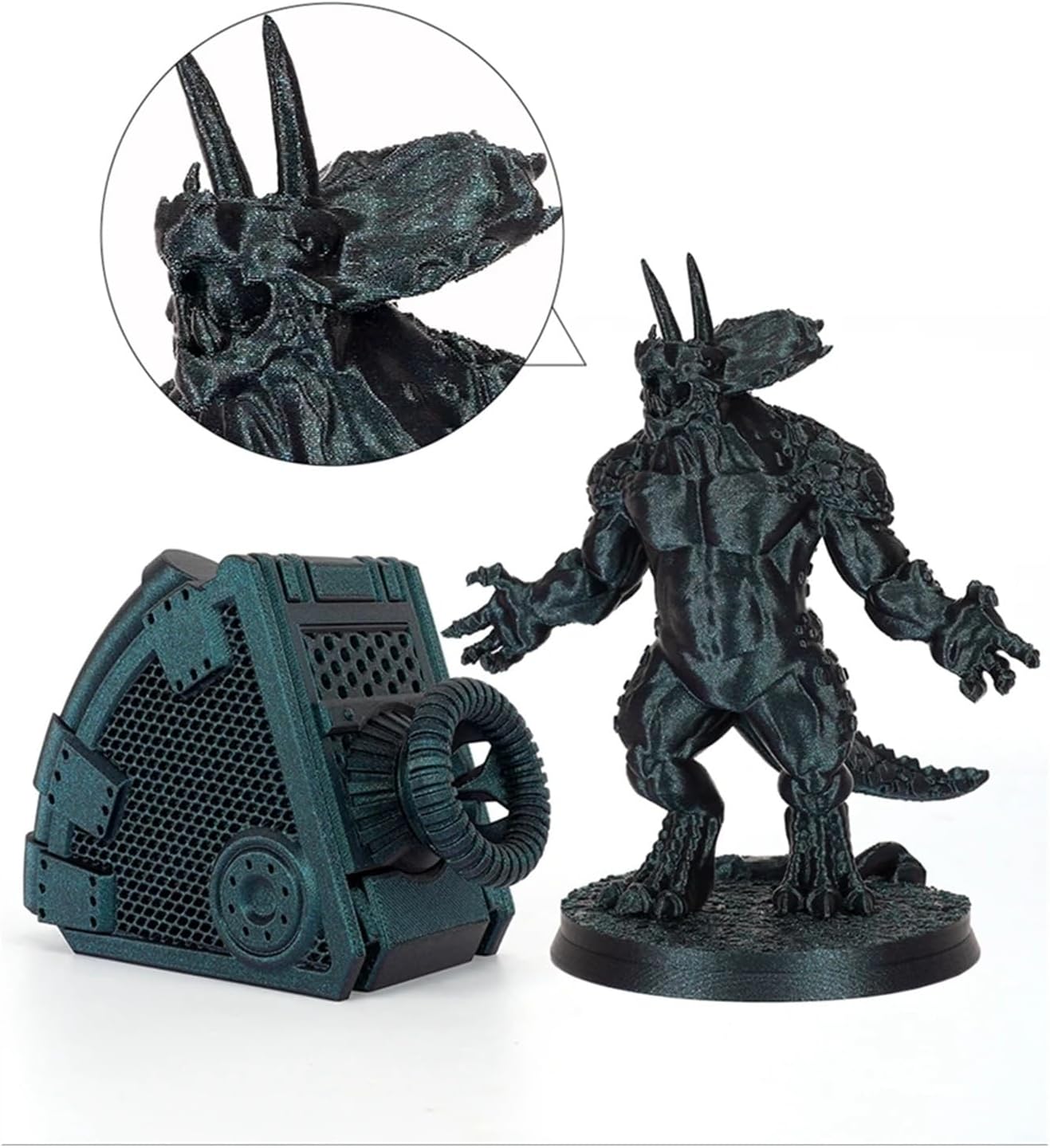 3D Printer Filament 1.75mm 1kg 2kg Beautiful Color Change Hide Layer Line 3D Printing Material(2KG)