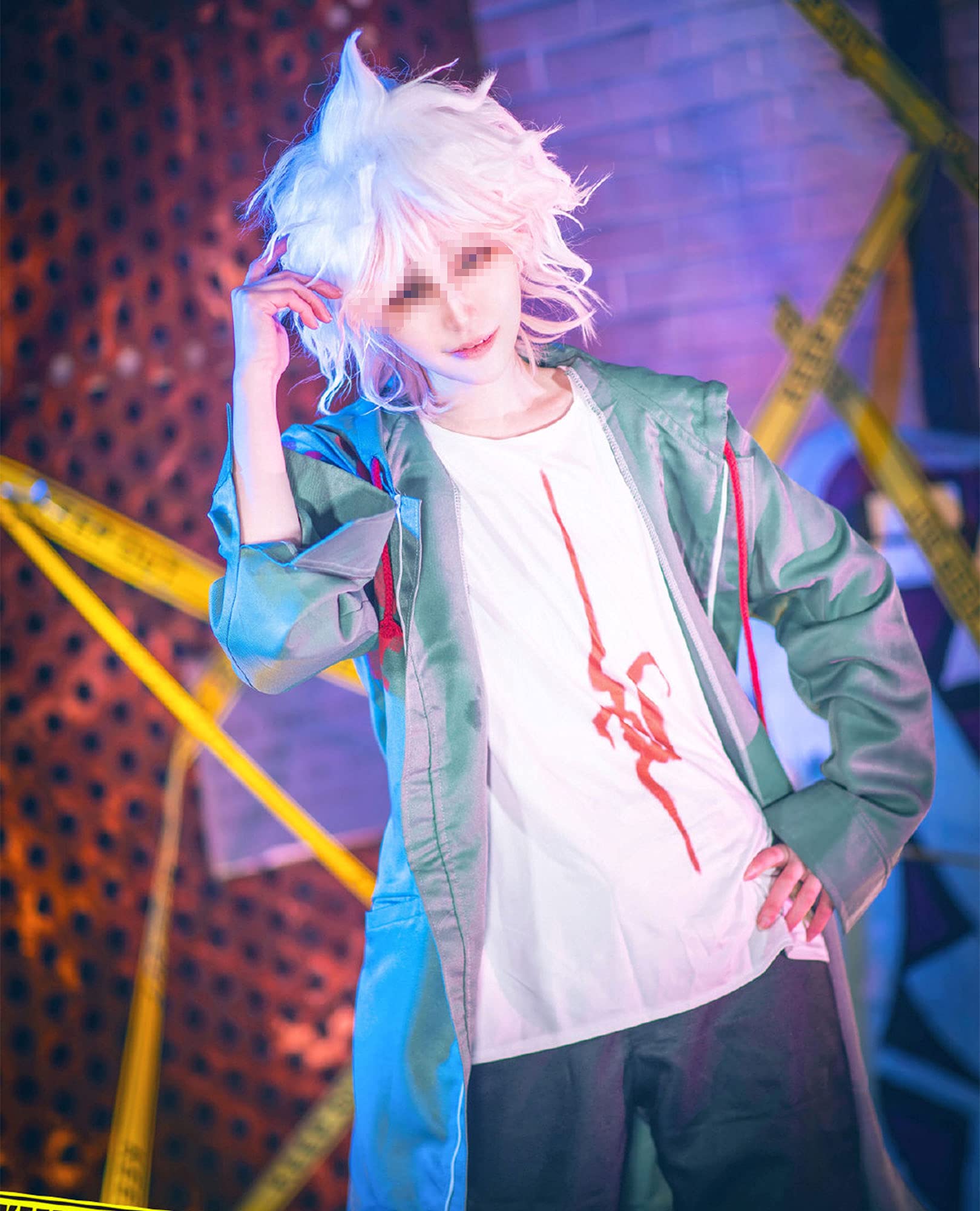 Akamatsu Kaede/Nagito Komaeda/Mikan Tsumiki/Yumeno Himiko/Ouma Kokichi/Sonia Nevermind/Nanami Chiaki Cosplay kostium szkolny sukienka dla chłopców i dziewczynek, strój na Halloween