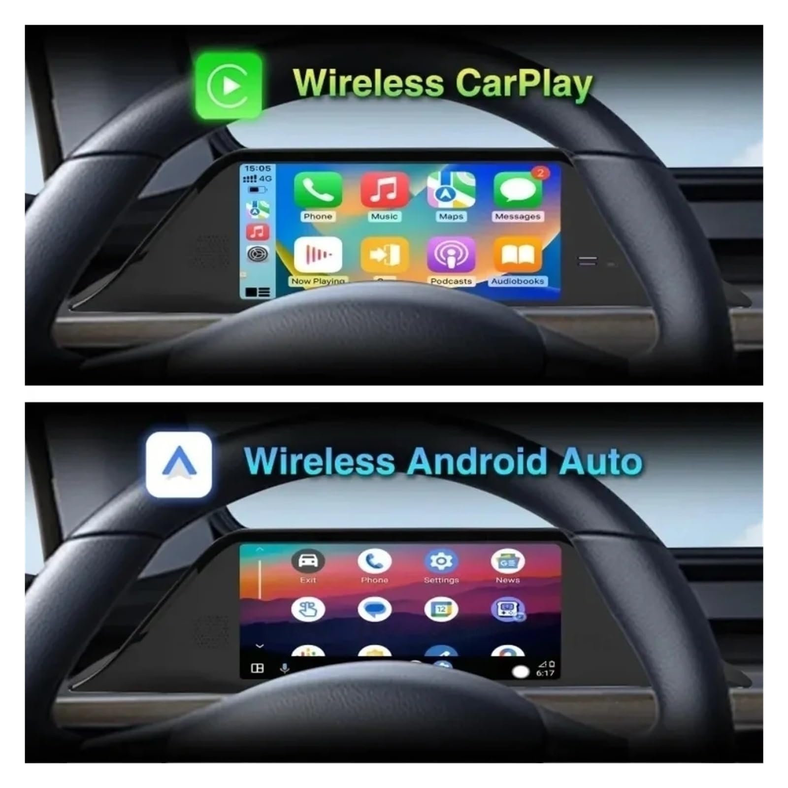 Panel de instrumentos LCD Compatible con Tesla modelo Y/3 pantalla táctil Head-Up Display con Android Auto Driver Monitor Energy Vehicle(Without camera)
