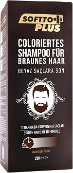 Softto Plus Brown Hair Shampoo 350 Ml