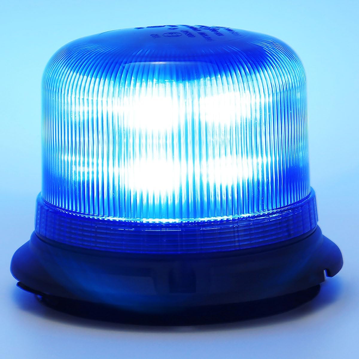 HELLA 2XD 455 255-001 LED-Flitslamp - K-LED Rebelution - 12/24V - Geel - Opbouw/Geschroefd - Kabel: 150mm - Stekker: Platte stekker