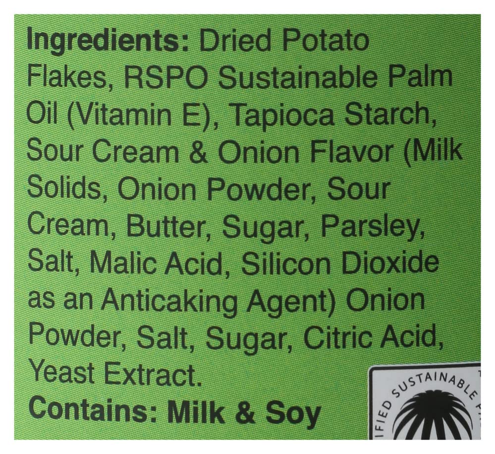 The Good Crisp Company Sour Cream & Onion Gluten-Free Potato Chips, 5.6 Ounce (Pack of 1), Non-GMO & Allergen-Friendly Snacks - image 4