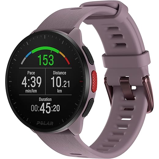 Polar Pacer GPS Running Watch - Purple