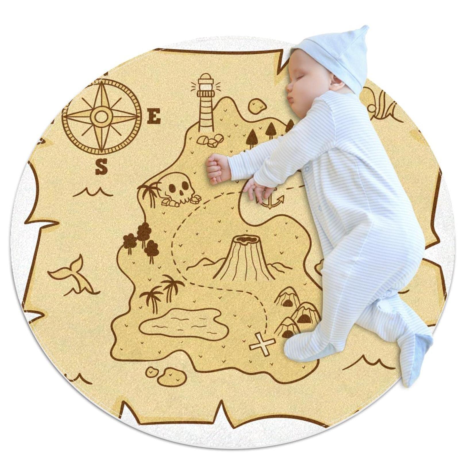 Tapis de sol antidérapant pour sécuriser les jeux des enfants en chambre