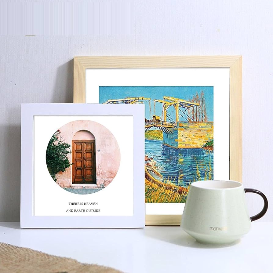 Amazon.co.jp: 額縁無垢材フォトフレームスクエアファミリー写真