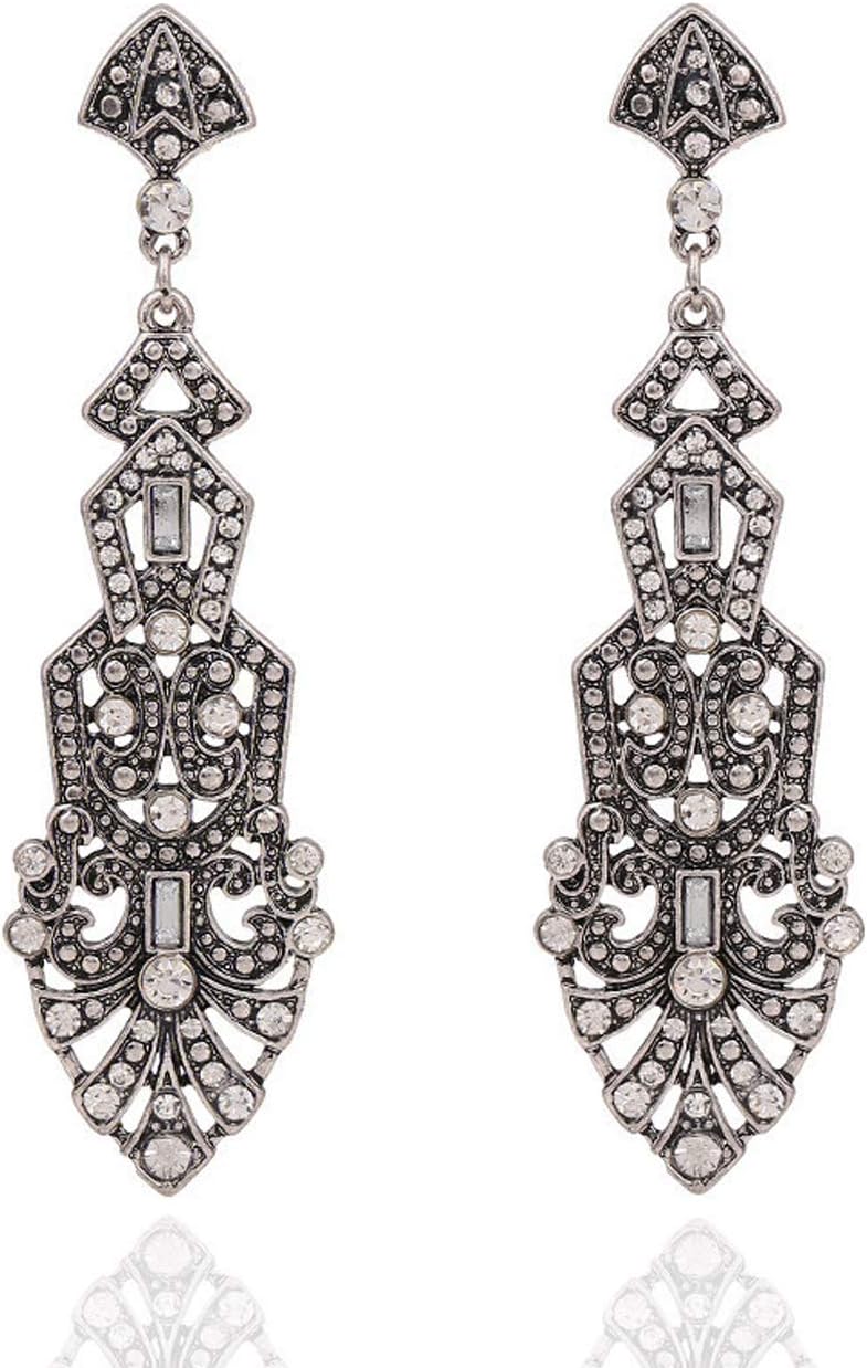 DRESHOW 1920s Great Gatsby Accessories for Women Flapper Headpiece Headband Gloves Costume Harlem Nights Accessories Set - Image 3