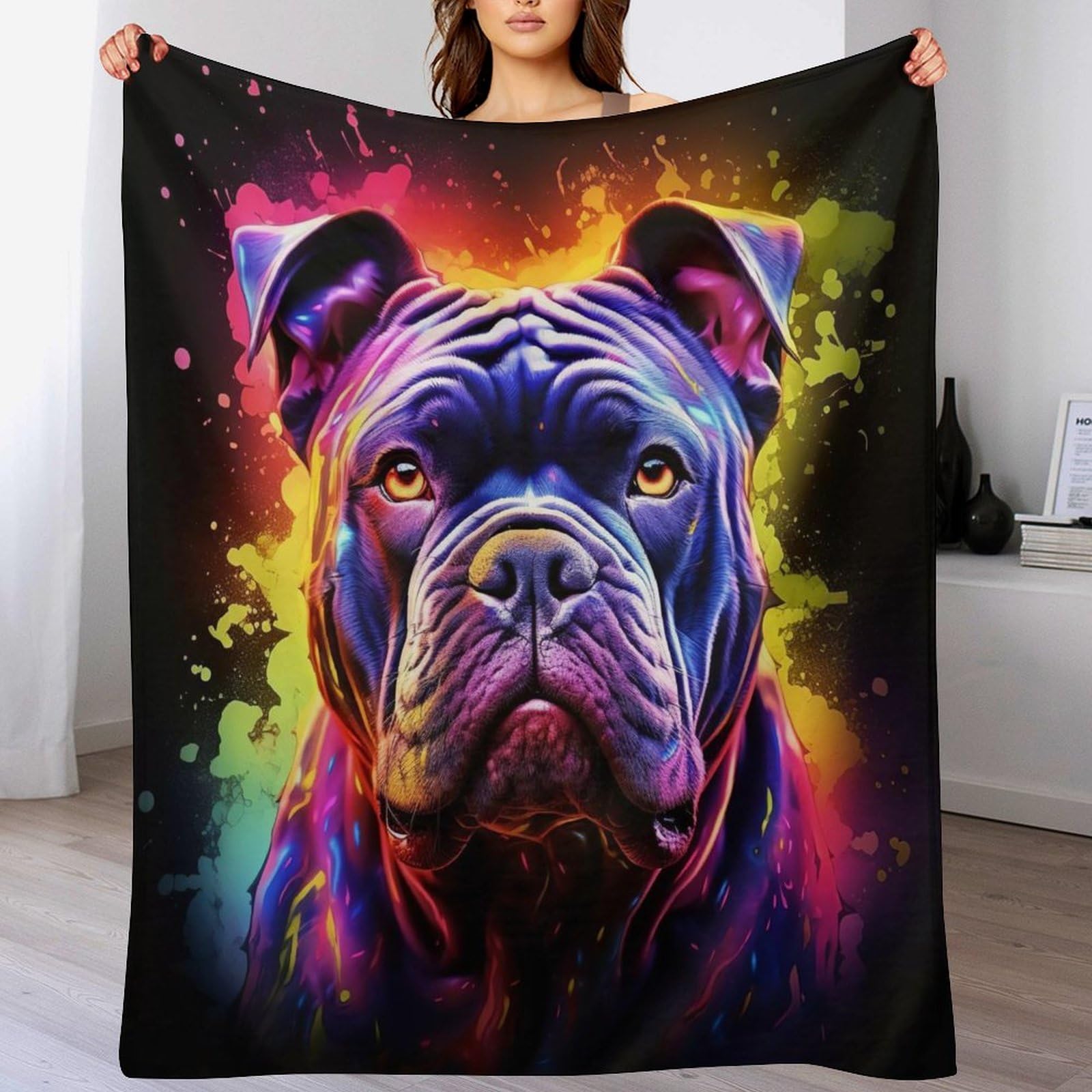 Couverture de chien douce et chaude pour protéger le fauteuil des poils d'animaux