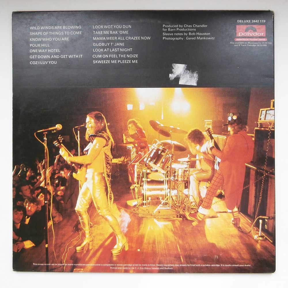 SLADEST LP (VINYL) UK POLYDOR 1973