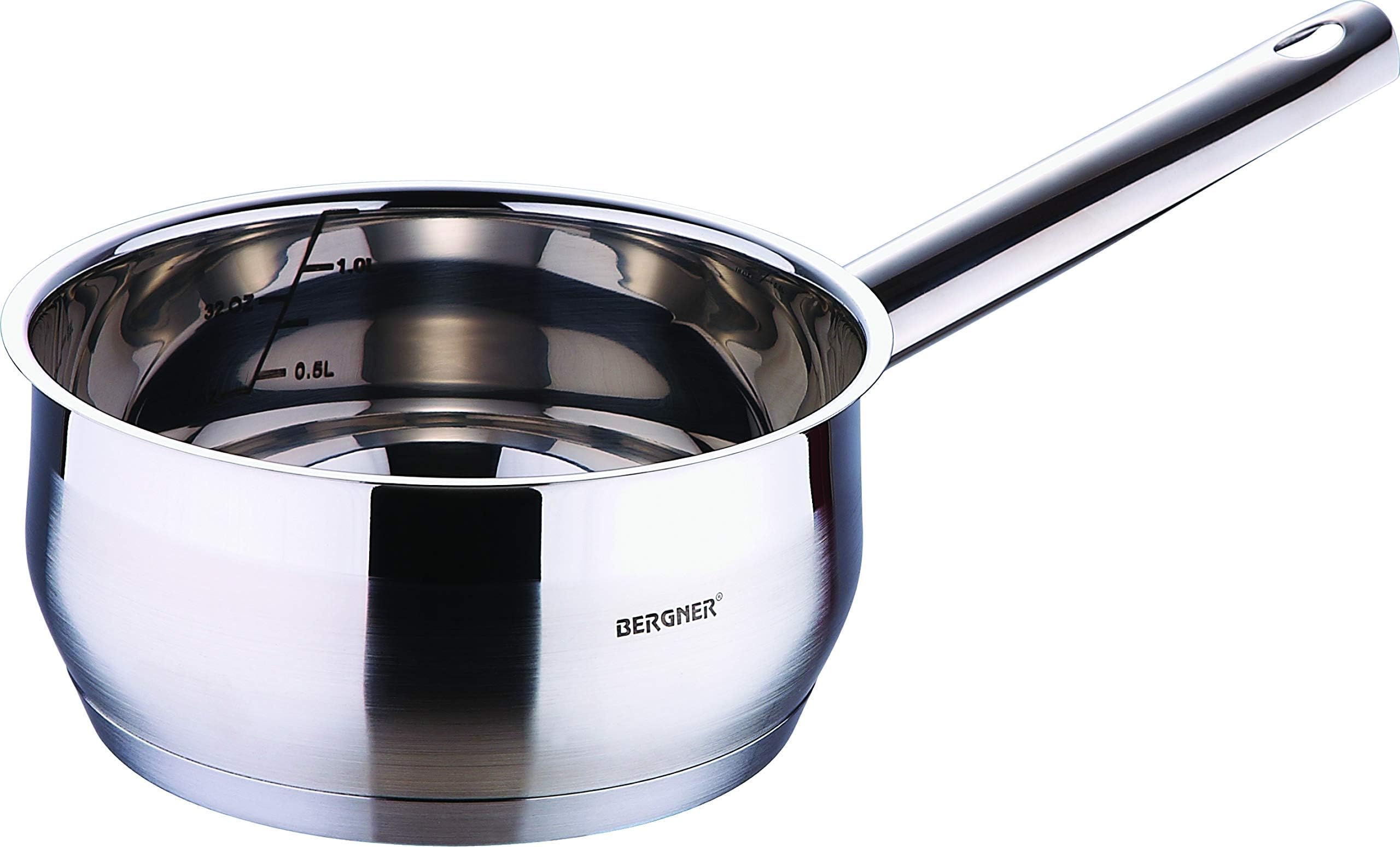 Gourmet Saucepan SS Induction, Silver, 14 cm, BG6501, 1 Litre