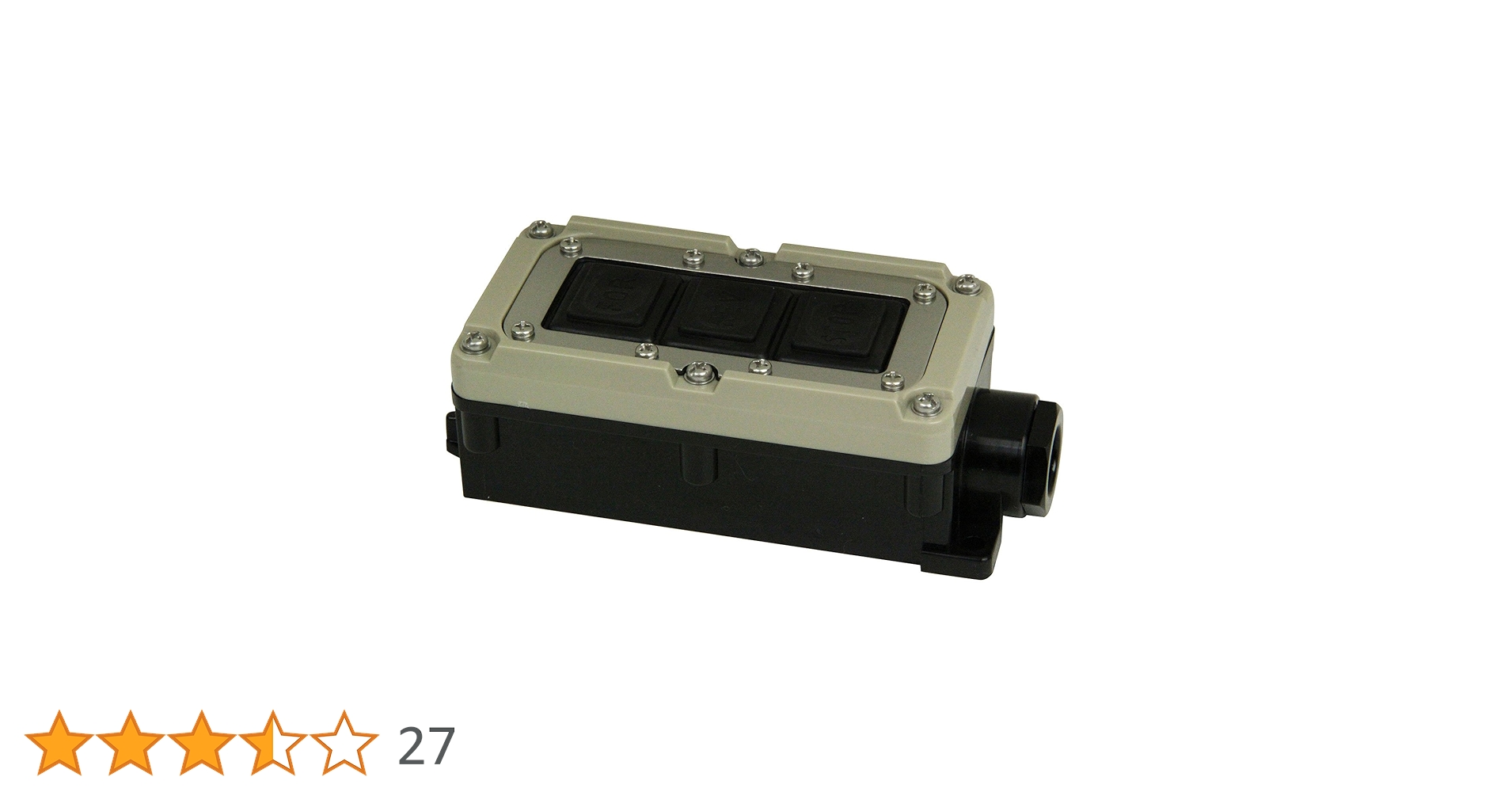 Amazon | 春日電機 操作用押ボタン開閉器 強力防雨形 WBST222A