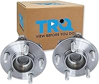 Vista 8 de Conjunto de buje y rodamiento de rueda trasera izquierda y derecha TRQ 2 piezas Compatible con Mazda CX-9 2007-2015 Todo Tracción