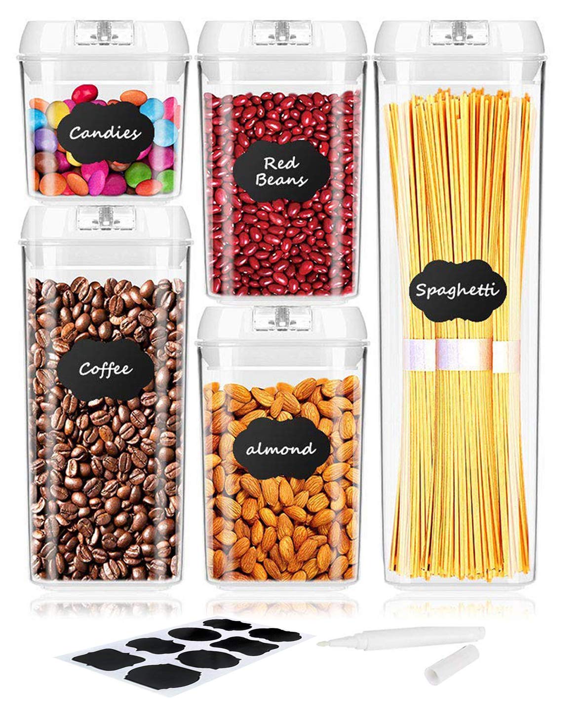 Buy AirTight Food Storage Container Set [5Piece Set] Pantry Durable